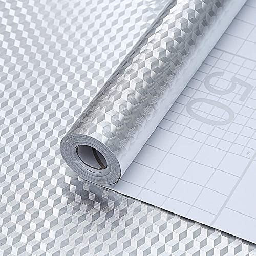 9014 2 Meter Aluminium Foil Sticker used in all kitchen purposes to prevent oily and greasy stains of food while cooking. 9014 2 Meter Aluminium Foil Sticker used in all kitchen purposes to prevent oily and greasy stains of food while cooking.